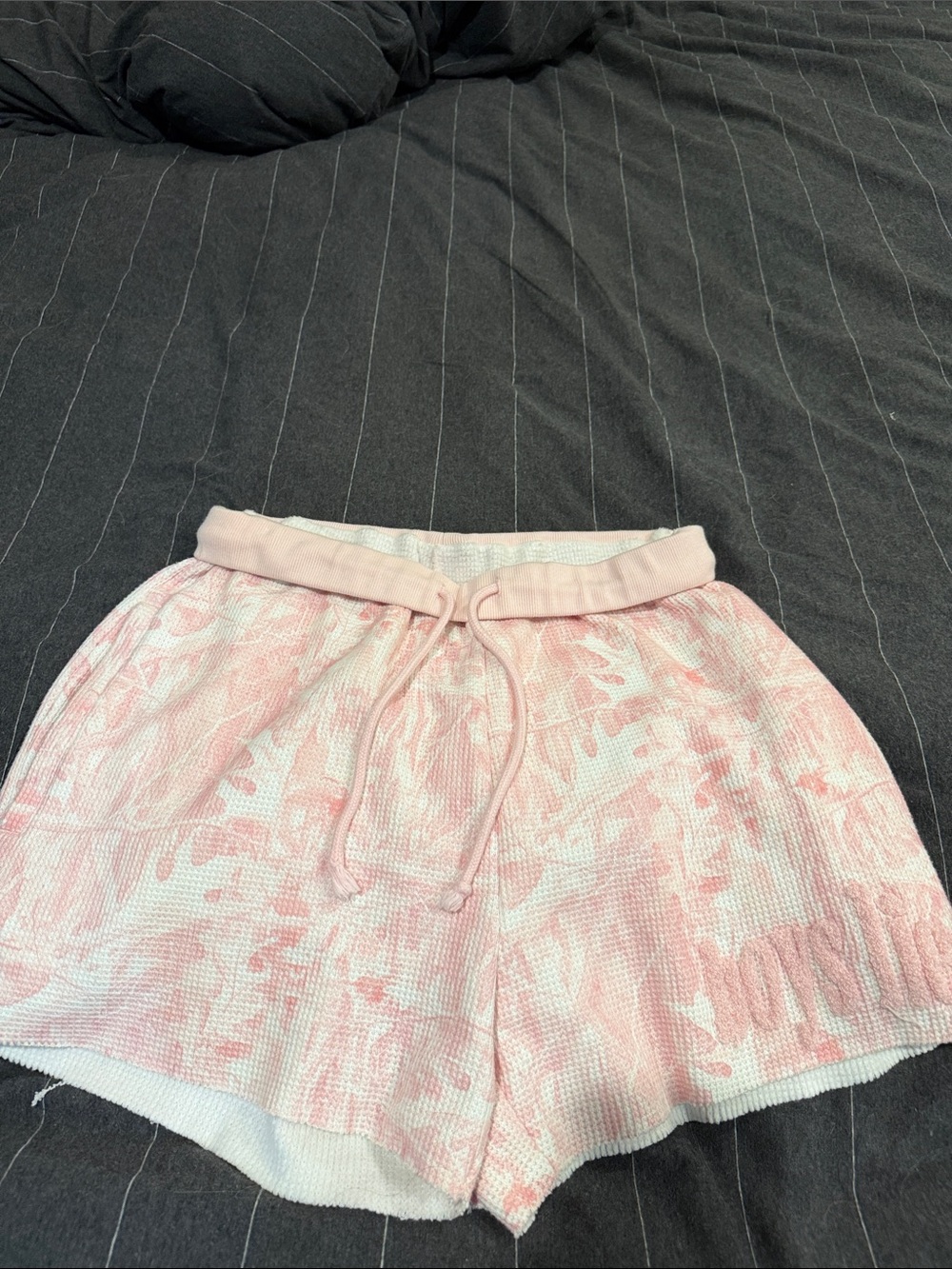BOYS LIE Pink Knit Lounge Shorts